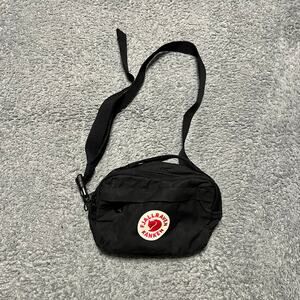 FjallRaven Kanken Hip Pack Travel Bag Crossbody Belt Bag Pack Black